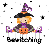 Discover Bewitching, Halloween, witch, jack-o-lantern