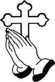 Discover cross praying hands catholic