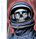 Discover Scary skeleton in an astronaut suit