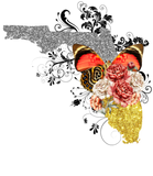 Discover Florida Floral Map