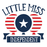 Discover Little Miss Independent Independence Day Gift