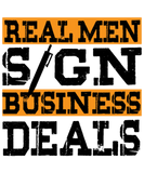 Discover Real Men Sign Business Deal - Cute Businessman Ent