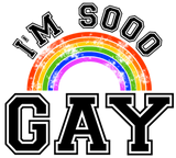 Discover I'm sooo Gay LGBT Pride Rainbow CSD