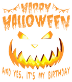 Discover Happy Halloween And Yes It's My Birthday Party T-Shirt