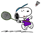Discover Snoopy Playing Badminton, Snoopy Badminton Unisex T-Shirt, Hoodie, Tank Top, Sweatshirt, Youth Shirt