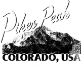 Discover Distressed Pikes Peak Colorado Design Te