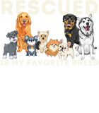 Discover Rescued Is My Favorite Breed - Animal Rescue T-Shirt
