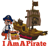 Discover Pretend IM A Pirate - Pirate Ship-Skull-Halloween