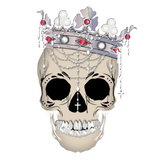 Discover skull fun Halloween gift crown hard rock