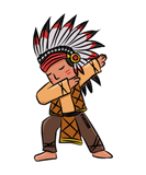Discover Children Indian chief dabbing dance gift