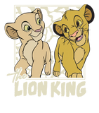 Discover Disney Lion King Simba And Young Nala Hakuna Matata Retro Shirt