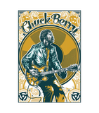 Discover Chuck Berry Perform Guitar T Shirt