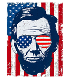 Discover Abe Lincoln Beard Sunglasses & American Flag 4th Of July T-Shirt