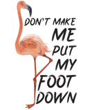 Discover Funny Flamingo Foot