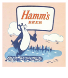 Discover Vintage Hamm's Beer Bear - Hamms Beer - T-Shirt