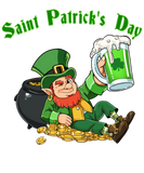 Discover Funny St. Patrick's Day T Shirt Pot of Gold - green Beer