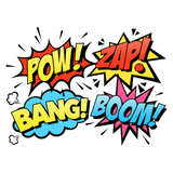 Discover Comic Strip Text Comic Book Retro Pow Zap Boo