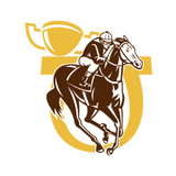 Discover horse race jockey racing horseshoe cup