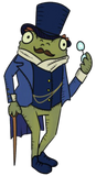 Discover The Dapper Frog Meme