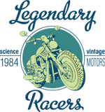 Discover Legendary Racers Logo Motorcycle Chopper Customs