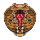 Discover Angry King Cobra Face