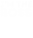 Discover Im The Boss, Boss Day Gift for Manager or CEO T-Shirt