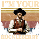 Discover Doc Holliday I'm Your Huckleberry - Doc Holliday - T-Shirt