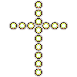 Discover Cross Circle Design Jesus Christ Hope Love Faith