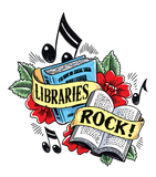 Discover Libraries Rock! - Book - T-Shirt