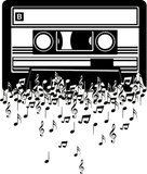 Discover Cassette Retro 90s 80s Mixtape Audio Record Gift