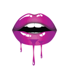 Discover Magenta Ombre Dripping Lips