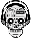 Discover rap music skeleton head