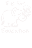 Discover e is for education T-Shirts