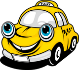 Discover Funny Taxi Cartoon Car T-Shirts