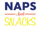 Discover Naps And Snacks - Perfect Design For Sunday Chill T-Shirts