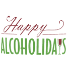 Discover Happy Alcoholidays Alcohol Holidays T-Shirts Xmas