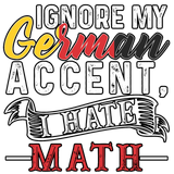 Discover German Accent T-Shirts