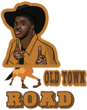 Discover Old Town Road lil x nas rap country music kit T-Shirts