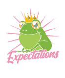 Discover Frog with crown - expectations ladies T-Shirts