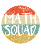 Discover Vintage Math Squad T-Shirts, Vintage Math Teacher