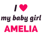 Discover i love my baby girl amelia T-Shirts