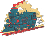 Discover Vintage Steam Train T-Shirts