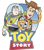 Discover Pixar Toy Story Buzz And Woody Movie Logo birthday T-Shirts