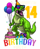 Discover 14th Birthday Dinosaur Birthday Boy T-Shirts