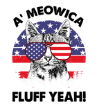 Discover Meowica Fluff Yeah Patriotic American T Shirt