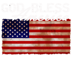 Discover God Bless America American Flag T-shirt