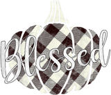 Discover Blessed Plaid Pumpkin Woman Thanksgiving Gift Than