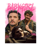 Discover Pedro Pascal Babygirl Shirt - 90s Inspired Vintage Retro Style Graphic