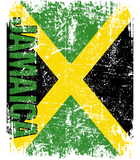 Discover Jamaican Flag Vintage Distressed T Shirt
