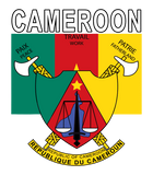 Discover Cameroon Flag and Emblem Design T Shirt